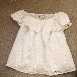 off the shoulder eri + ali top